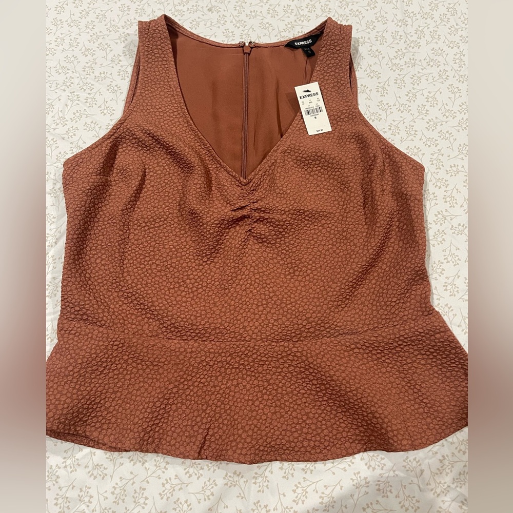 NEW Express Peplum Top